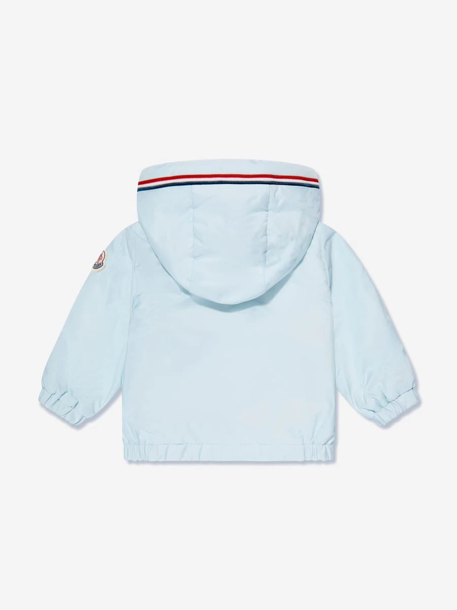 Moncler Enfant Baby Boys Blue Granduc Jacket – Warm Winter Coat for Infants