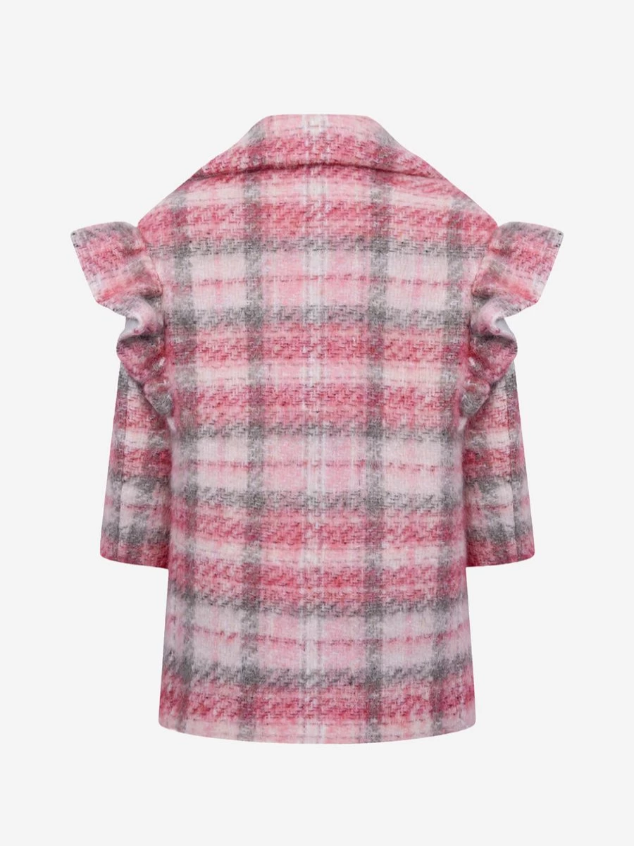 Monnalisa Girls' Wool Coat for Winter – Premium Quality & Stylish Outerwear