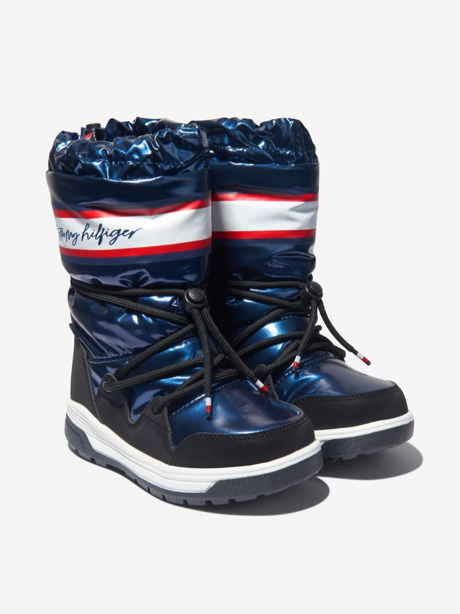 Tommy Hilfiger Teen Girls' Winter Snow Boots | Waterproof Cold-Weather Footwear