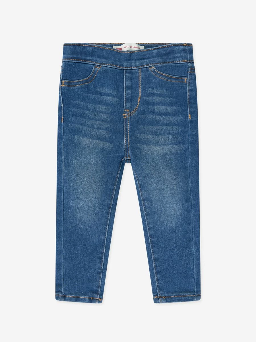 Levi's Kids Girls' Pull-On Stretch Jeggings for Toddlers and Baby Girls