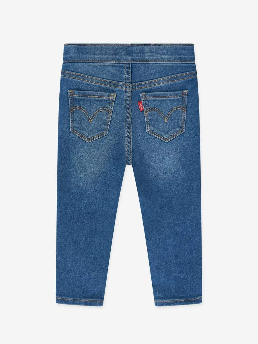 Levi's Kids Girls' Pull-On Stretch Jeggings for Toddlers and Baby Girls