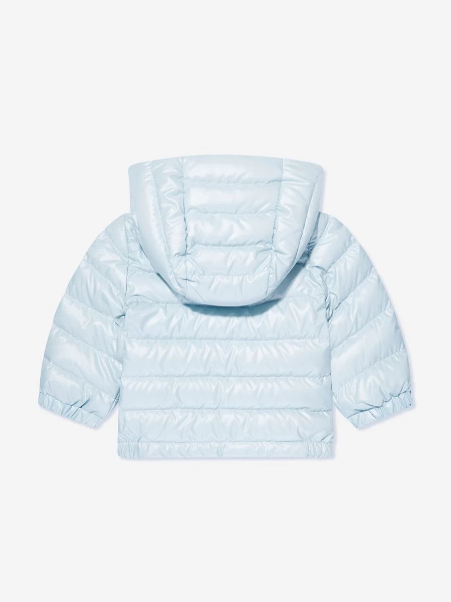 Moncler Enfant Baby Boys Blue Down Padded Jacket - Sesen Style Winter Coat