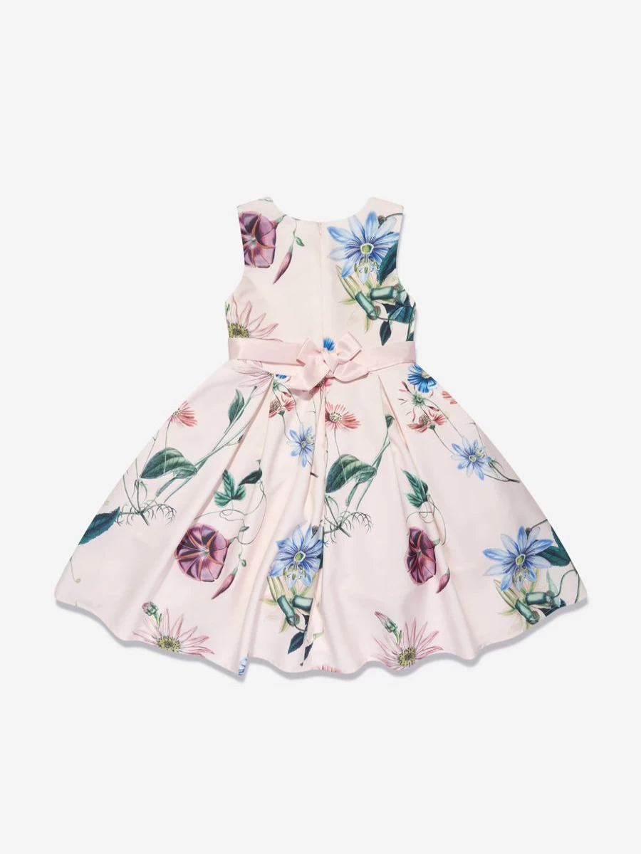 iAMe Teen Girls Floral Print Pink A-Line Dress - Childsplay Clothing