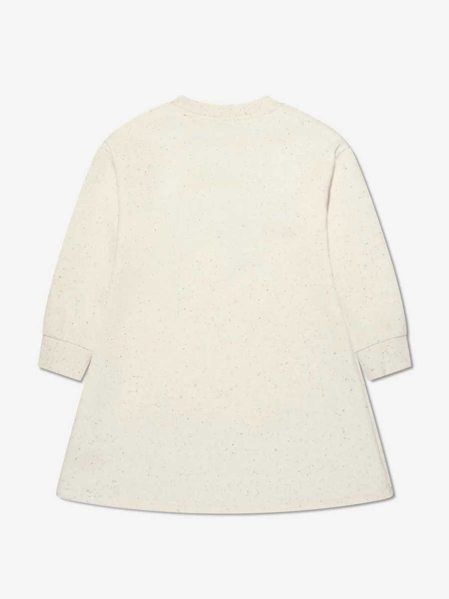KENZO KIDS Teen Beige Logo Sweater Dress for Girls - Stylish & Comfortable