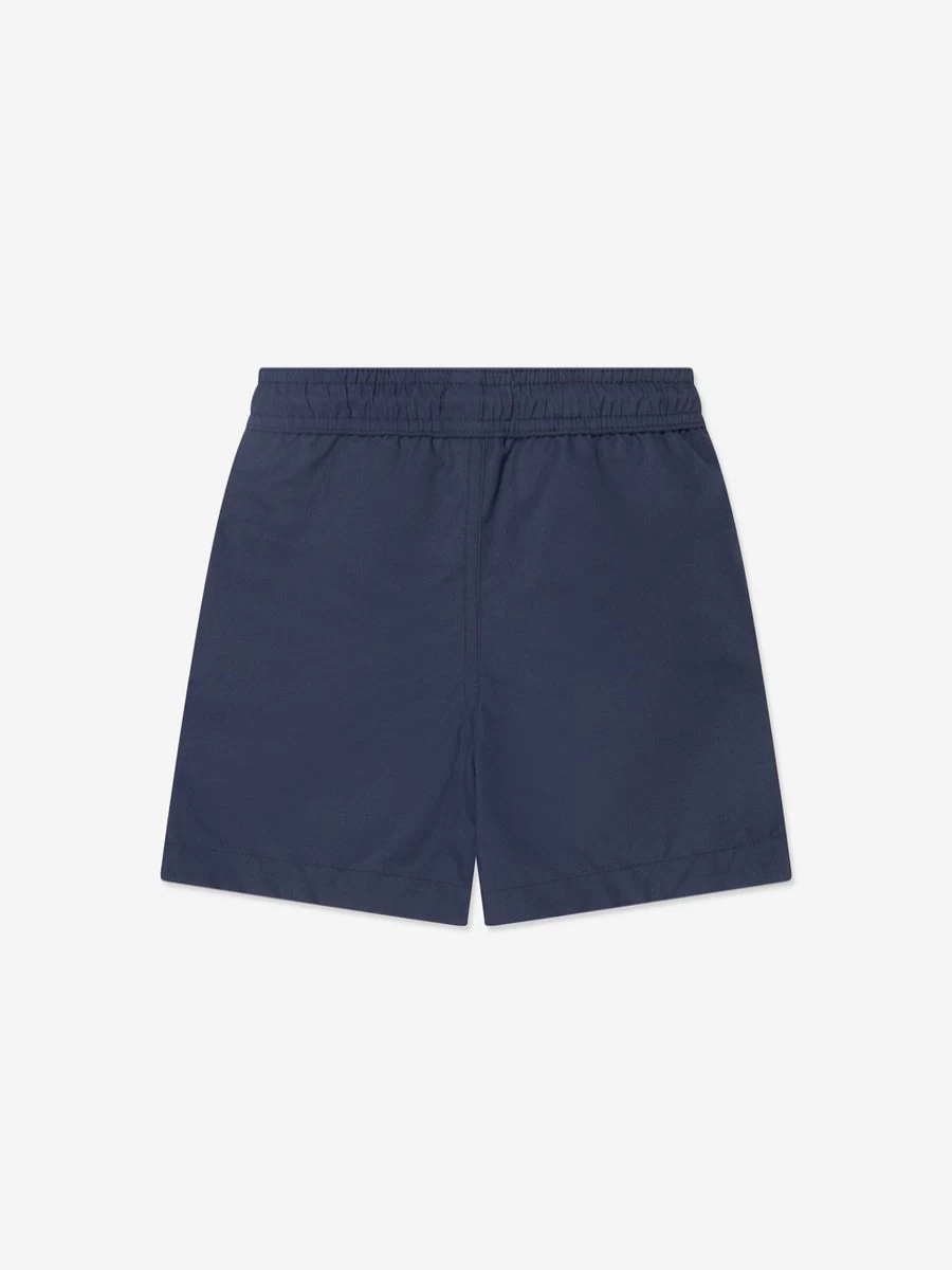 Timberland Teen Boys Navy Logo Swim Shorts for Active Water Sports