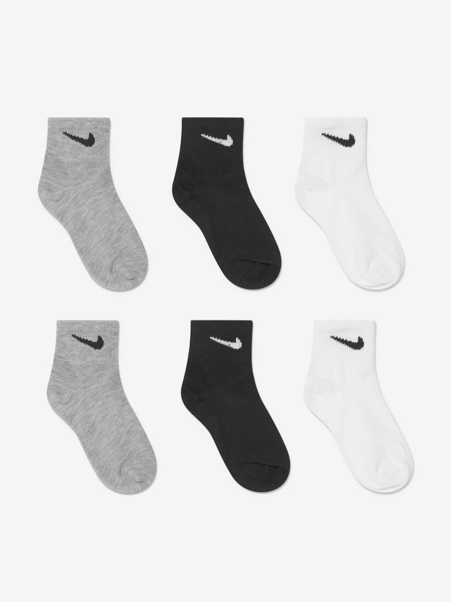 Nike Boys' Colorful Pack of Socks - White Multi-Pack