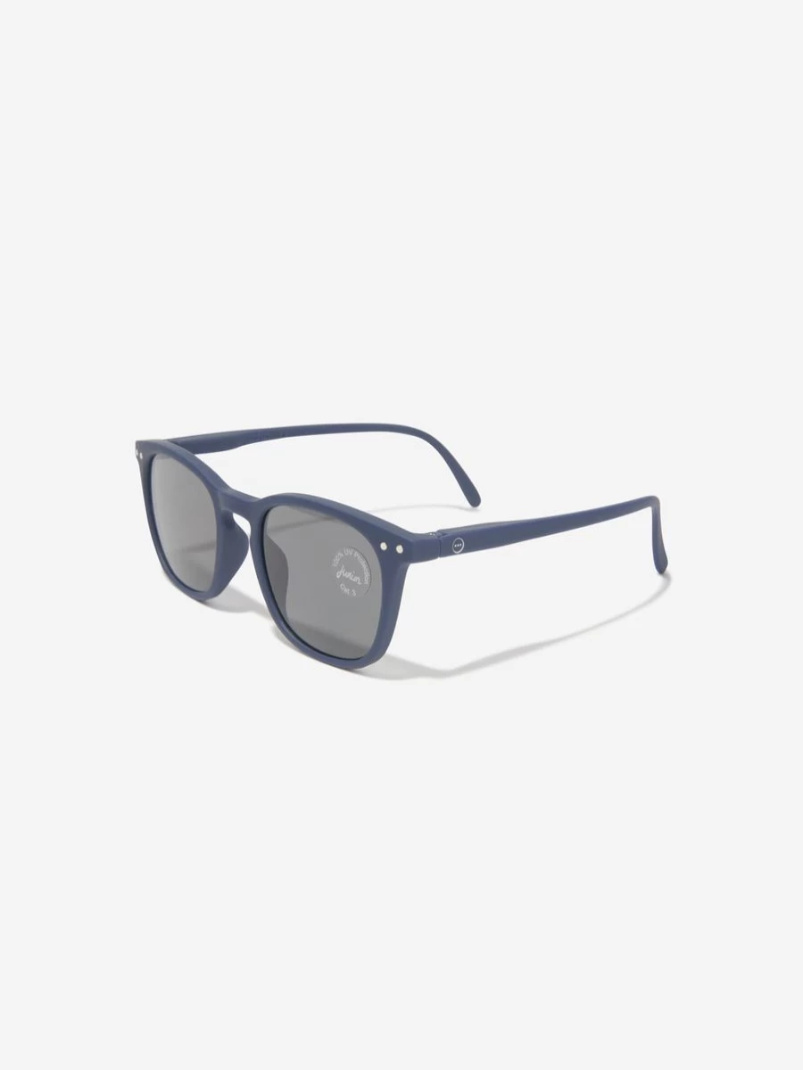 Izipizi Boys Blue Trapeze Sunglasses – Kids Iconic Style for Sun Protection
