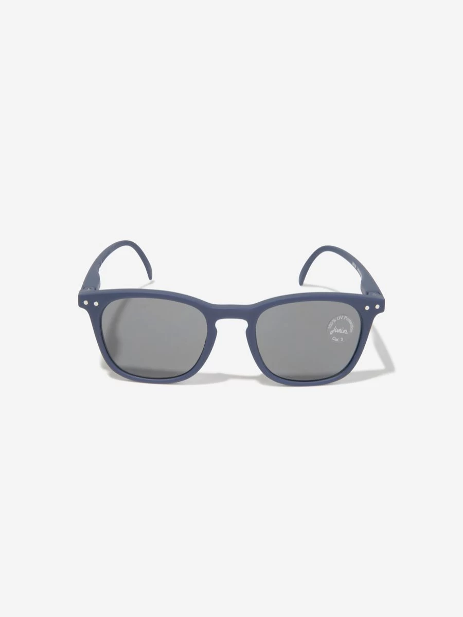 Izipizi Boys Blue Trapeze Sunglasses – Kids Iconic Style for Sun Protection