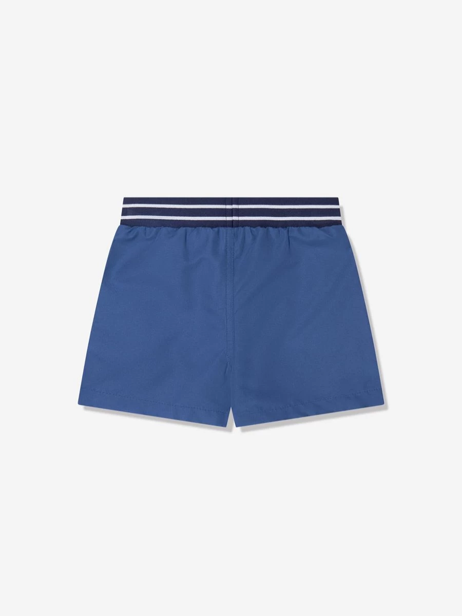 Timberland Baby Boys Blue Swim Shorts - Quick-Dry Comfort for Toddlers