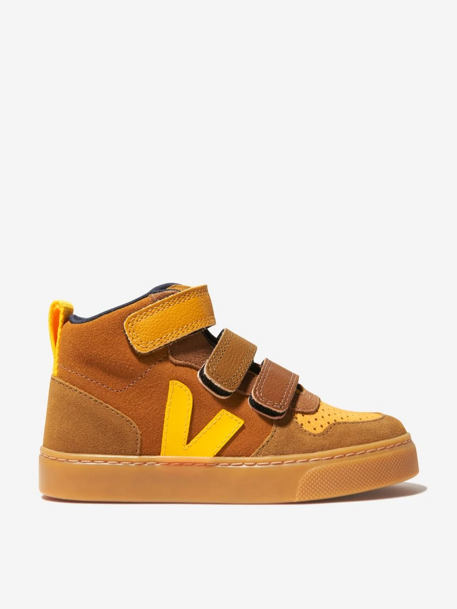 Veja V-10 Mid Suede Sneakers for Teens | Sustainable Kids Trainers | Childsplay Clothing