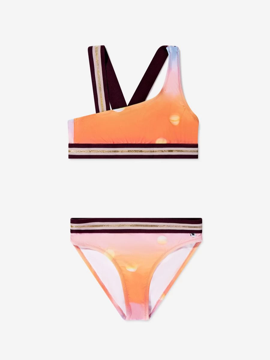 Molo Teen Girls Orange Sun Print Nicola Bikini Swimwear