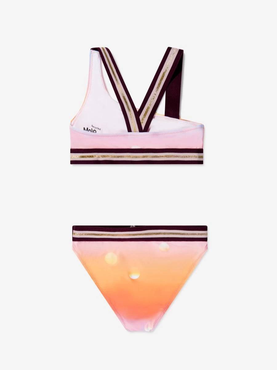 Molo Teen Girls Orange Sun Print Nicola Bikini Swimwear