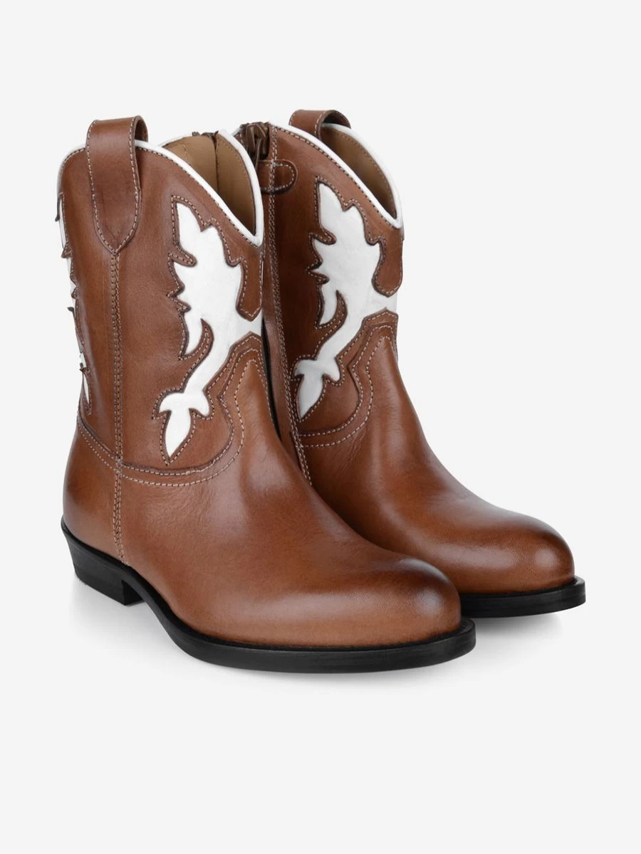 Gallucci Girls' Genuine Leather Boots for Comfort and Style