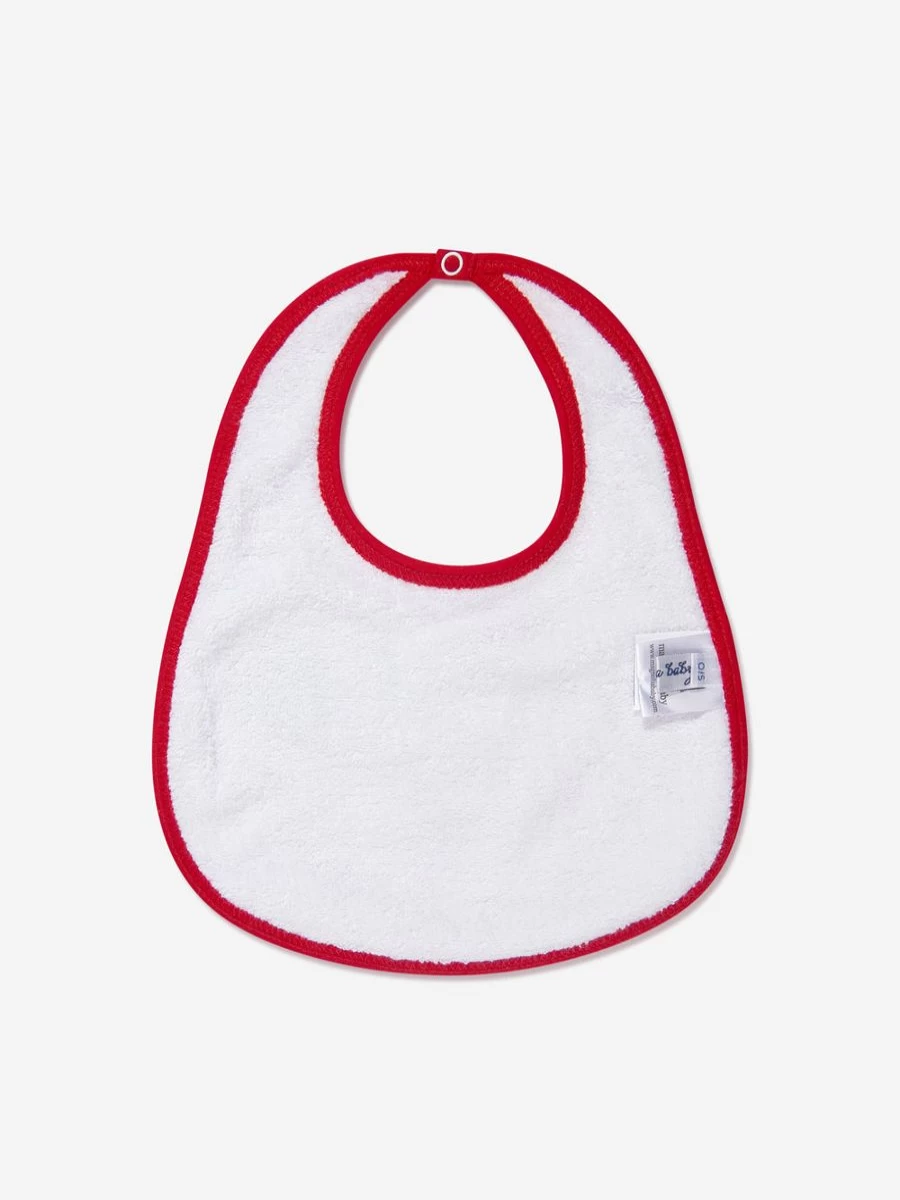 Magnolia Baby White Festive Cupcakes Bib for Newborns and Infants