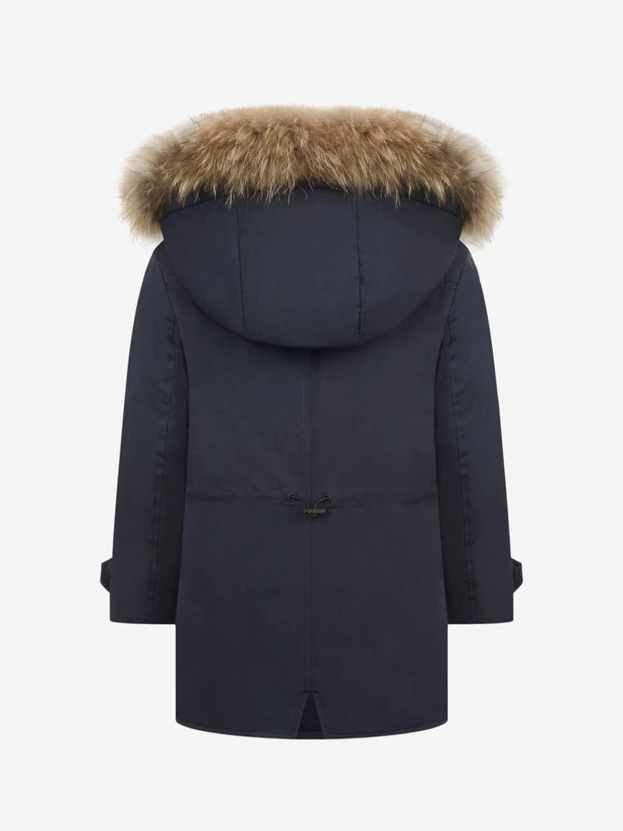 Baby A Boys' Winter Warm Down Padded Parka Coat for Kids