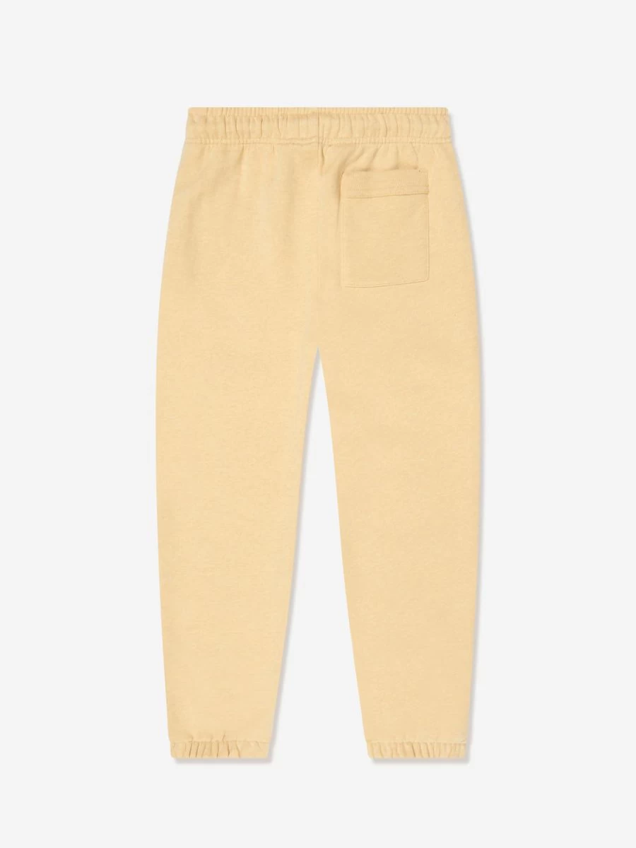 Acne Studios Boys' Yellow Kids Face Patch Joggers Pants