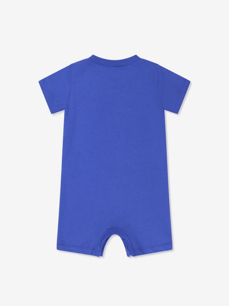 Nike Baby Boys Futura Romper - Blue Casual Outfit for Toddlers