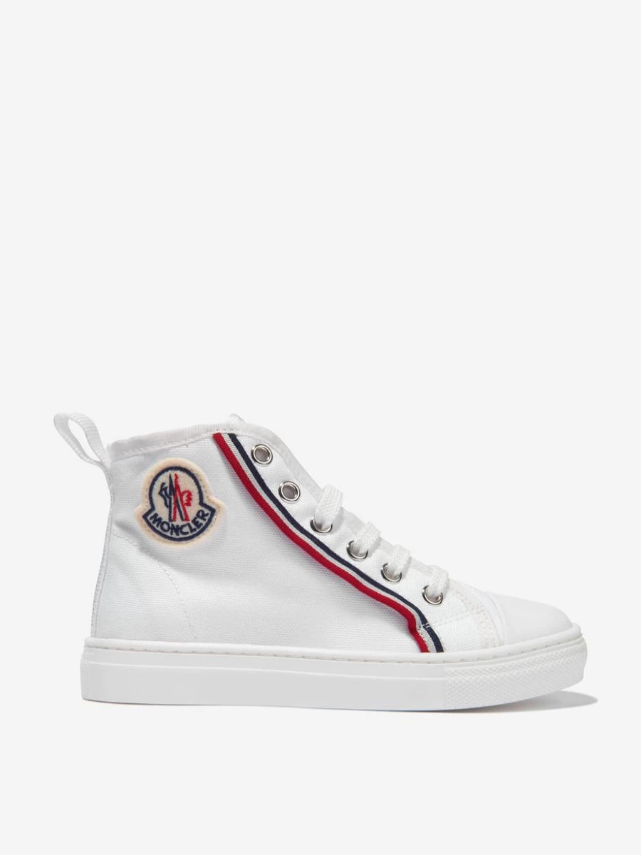 Moncler Enfant Girls Anyse II High Top Logo Sneakers