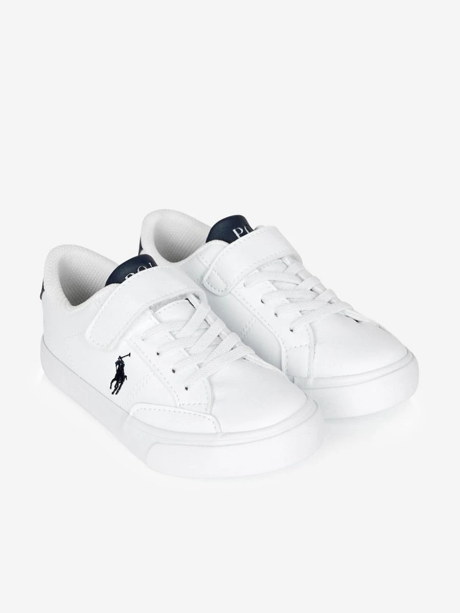 Ralph Lauren Girls Theron IV PS Sneakers | Kids Fashion Trainers by Childsplay Clothing