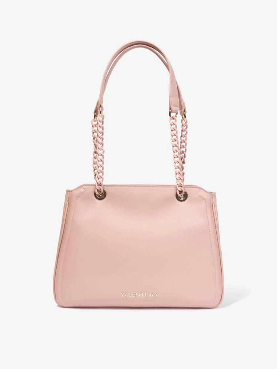 Valentino Pink Stockholm Shopping Bag for Girls - 30cm Wide Fashion Tote