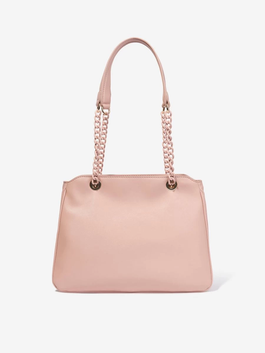 Valentino Pink Stockholm Shopping Bag for Girls - 30cm Wide Fashion Tote