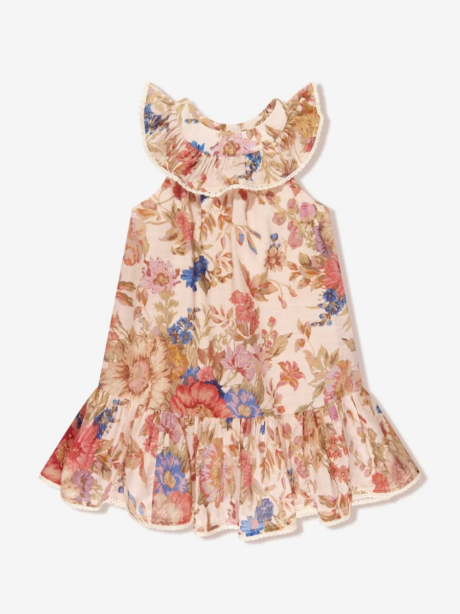Zimmermann Teen Girls August Multicolour Swing Dress