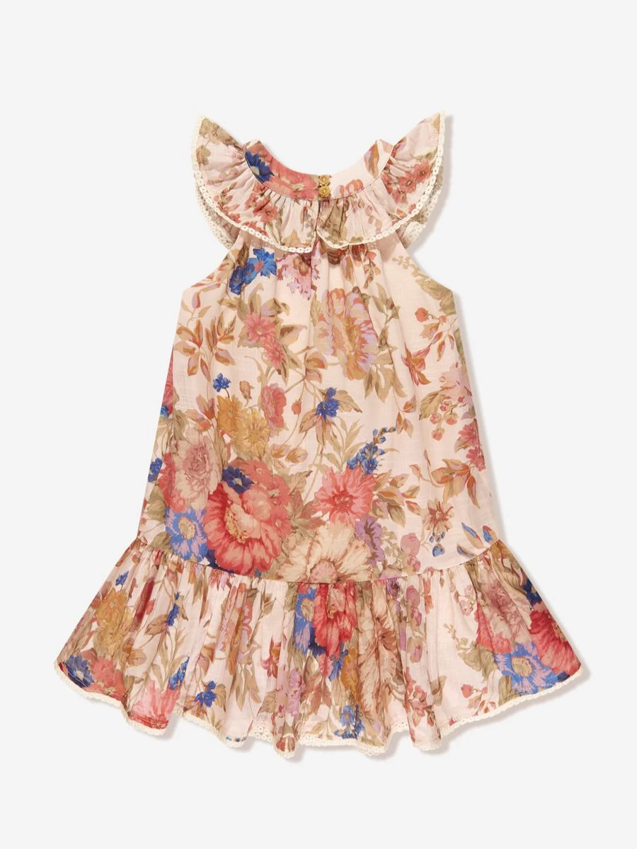 Zimmermann Teen Girls August Multicolour Swing Dress