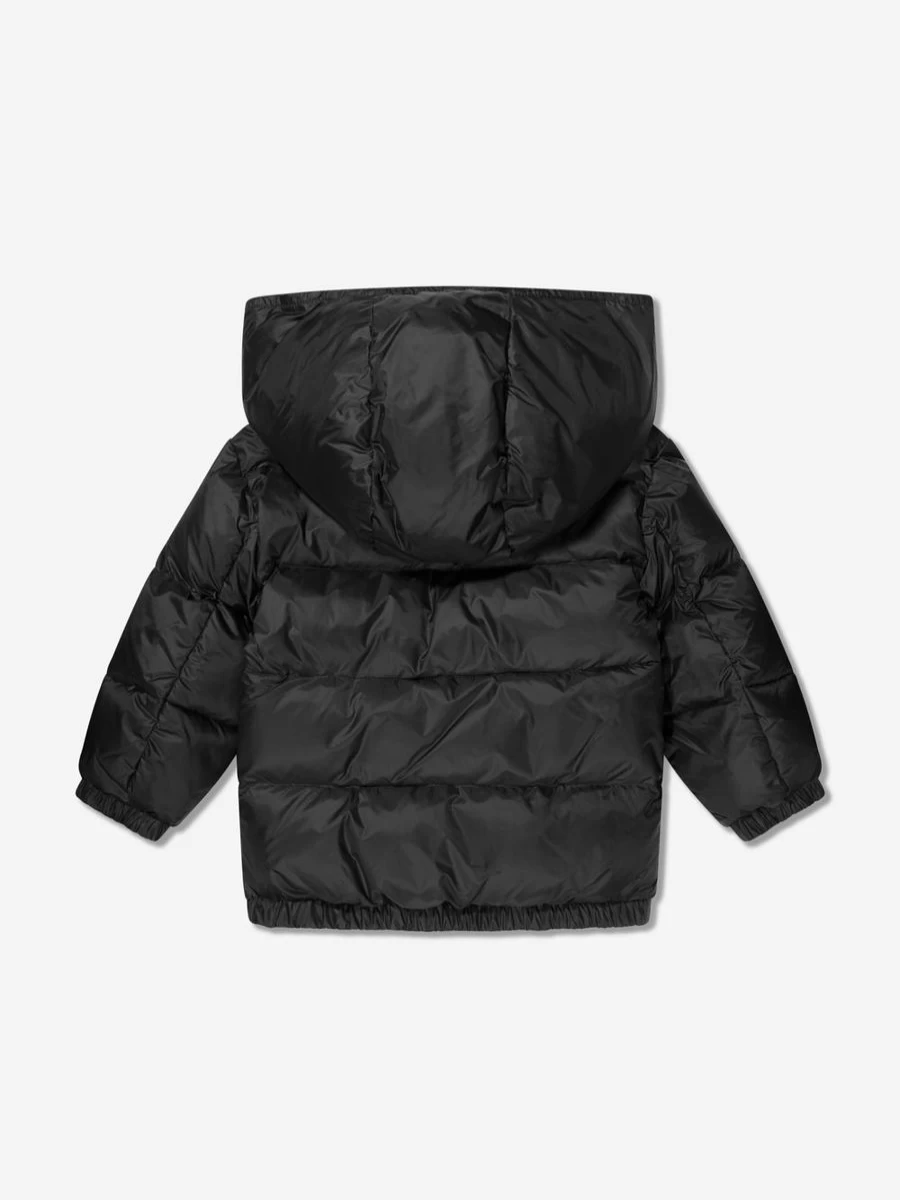 Dolce & Gabbana Kids Boys Black Puffer Jacket – Warm Winter Coat