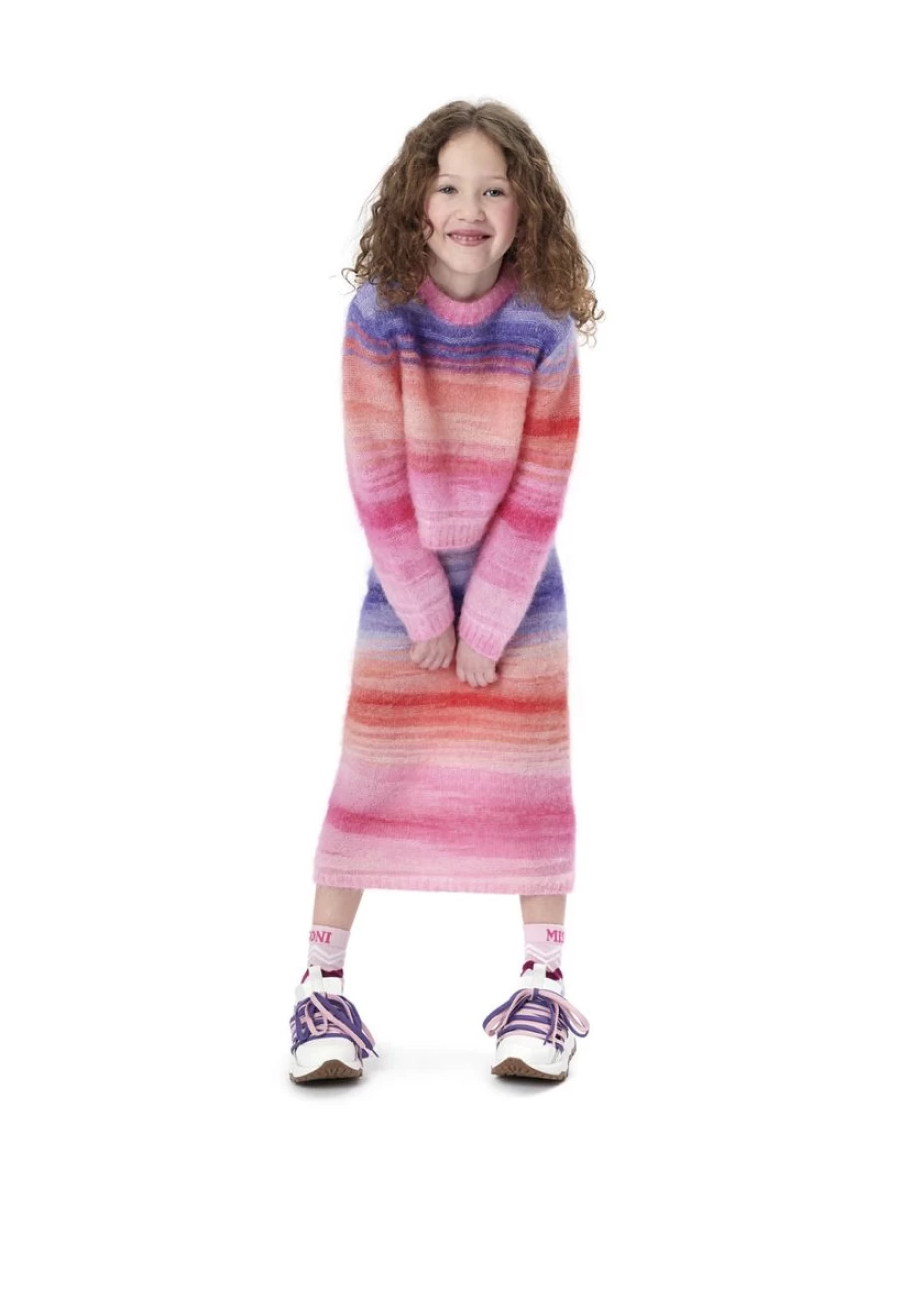 Missoni Girls Multicolour Knitted Jumper | Luxury Knitwear for Girls