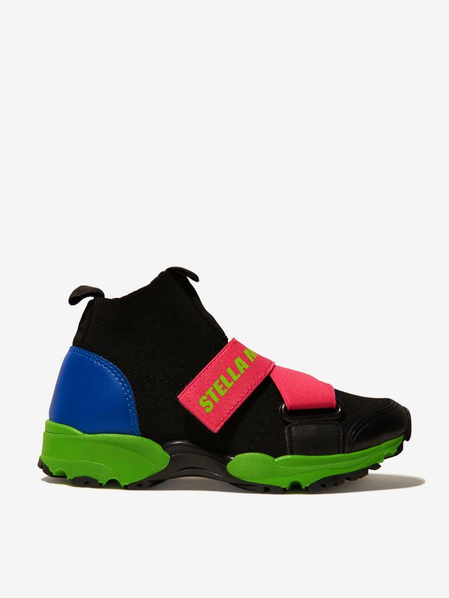 Stella McCartney Kids Teen Girls Logo Strap Sneakers | Fashion Athletic Shoes for Teens