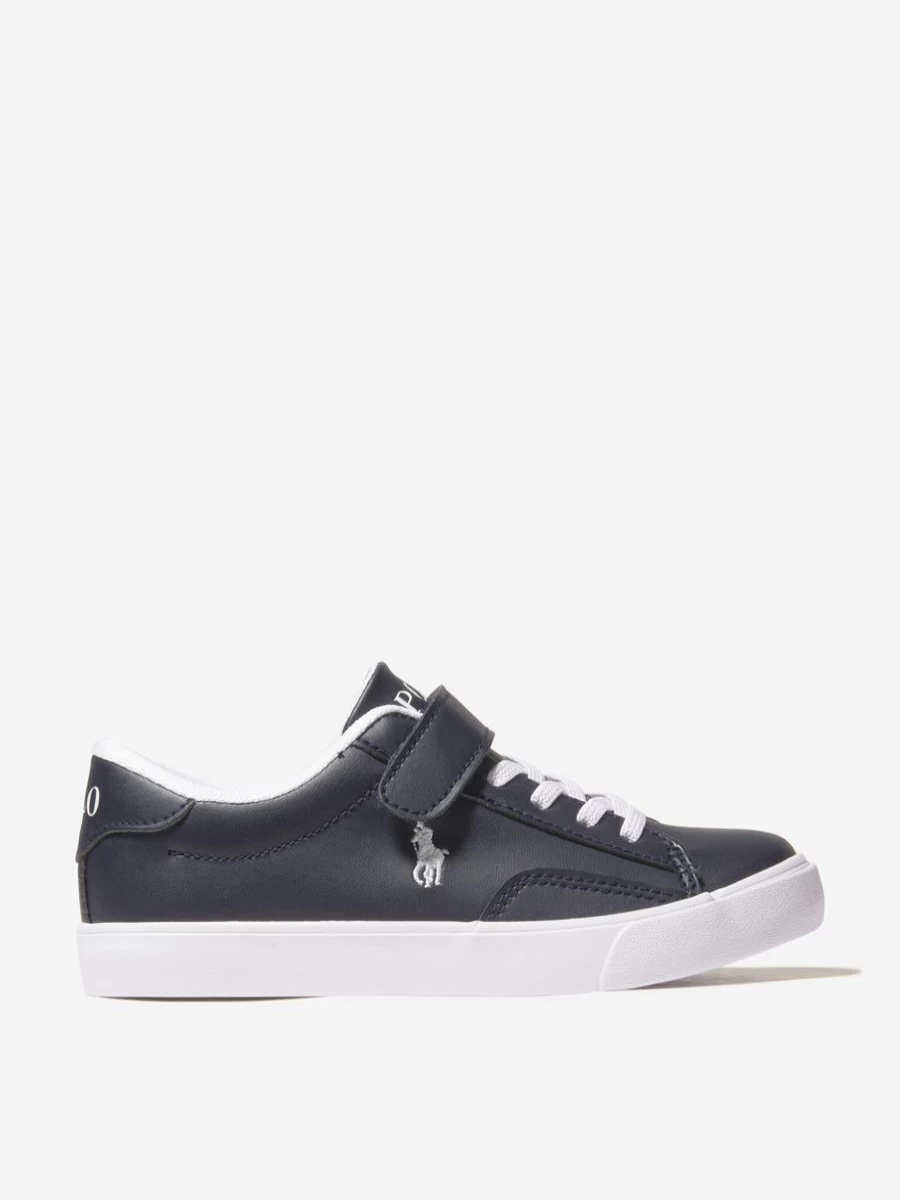Ralph Lauren Boys Theron V Navy Sneakers – Kids' Athletic Trainers
