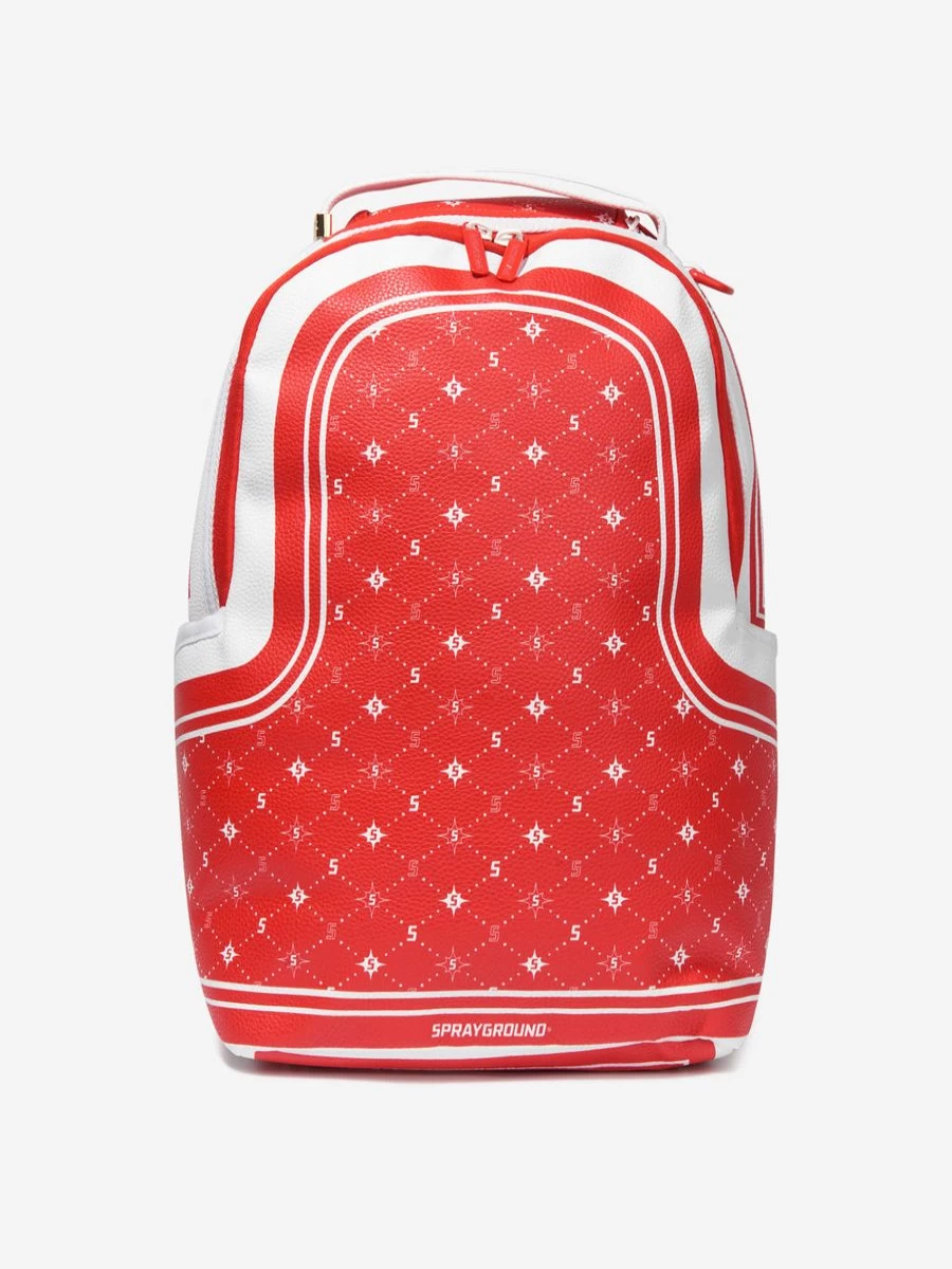 Sprayground Boys Red 6Th Avenue Backpack for Kids - Durable School Backpack with Cool Design