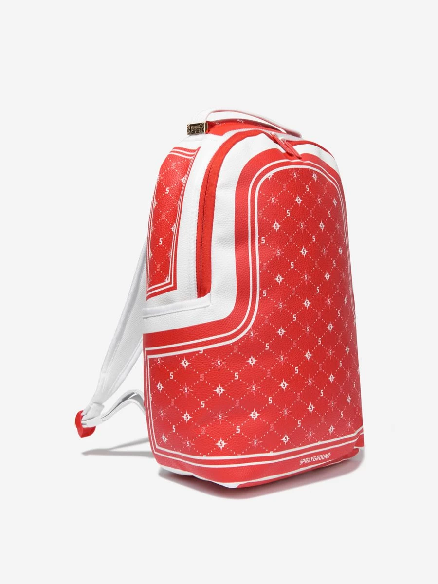 Sprayground Boys Red 6Th Avenue Backpack for Kids - Durable School Backpack with Cool Design