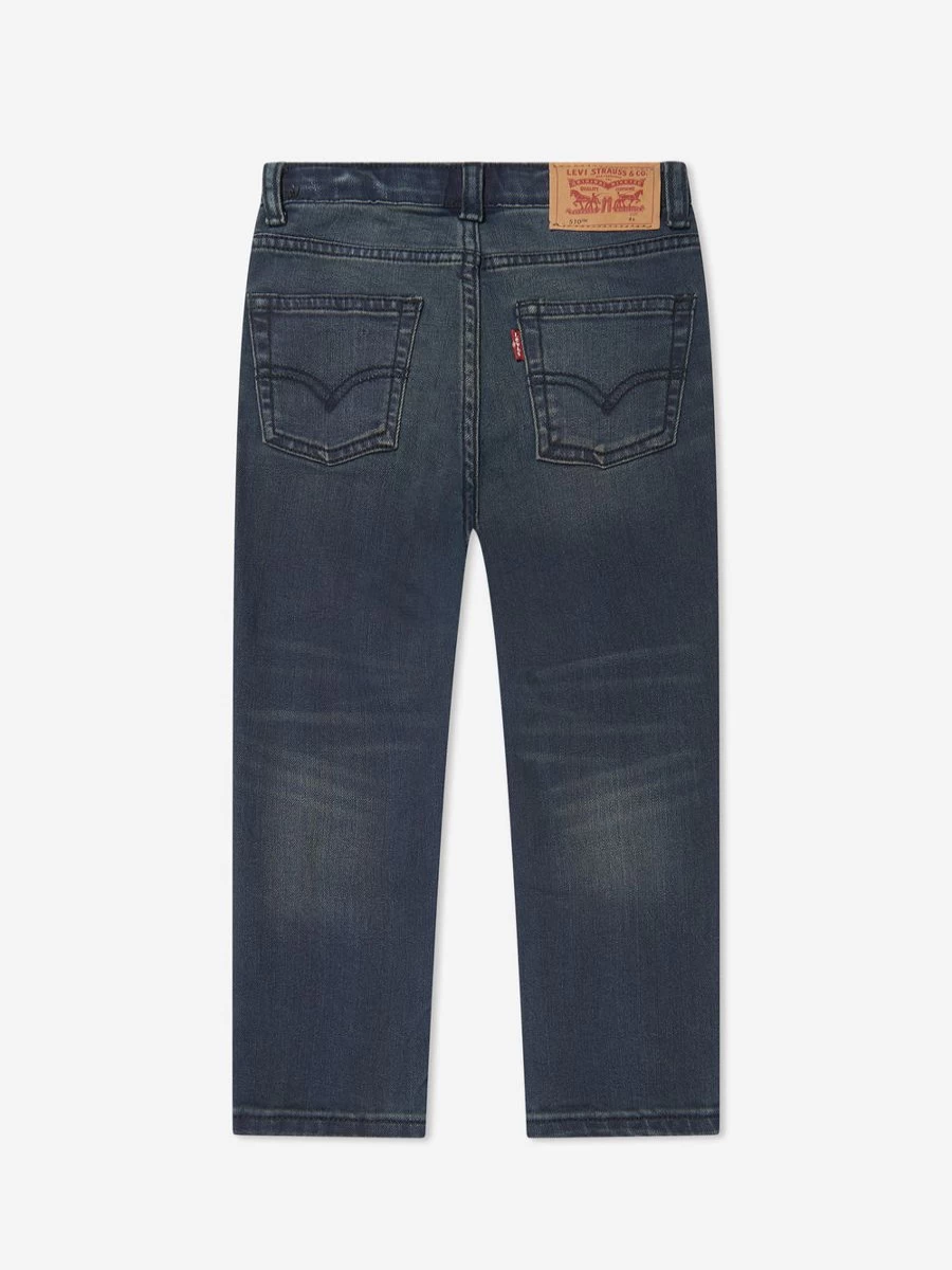 Levi's Kids Boys 510 Skinny Fit Performance Jeans in Blue - Everyday Comfort & Style