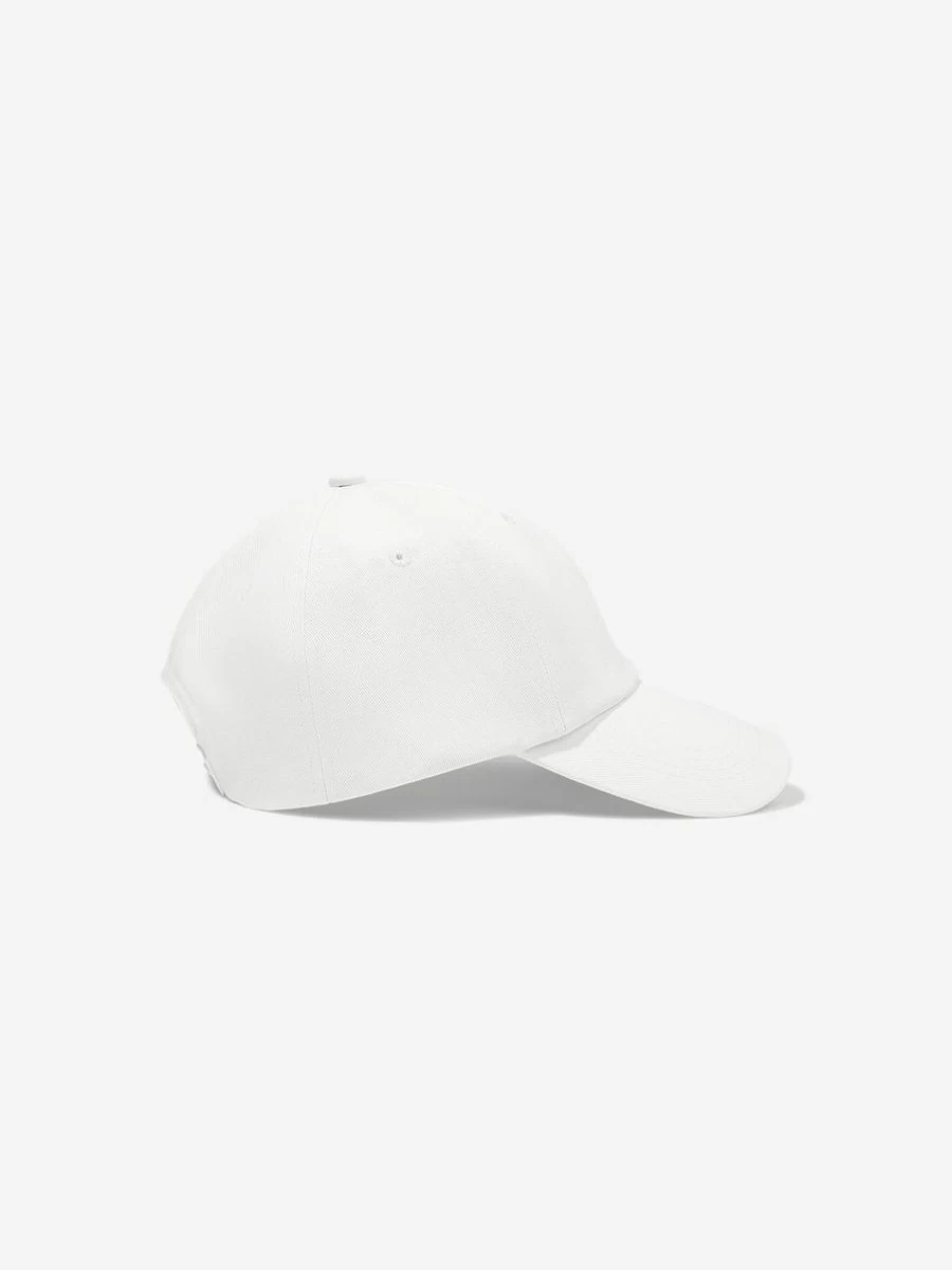 DKNY Teen White Logo Cap for Kids - Stylish Baseball Hat for Boys & Girls