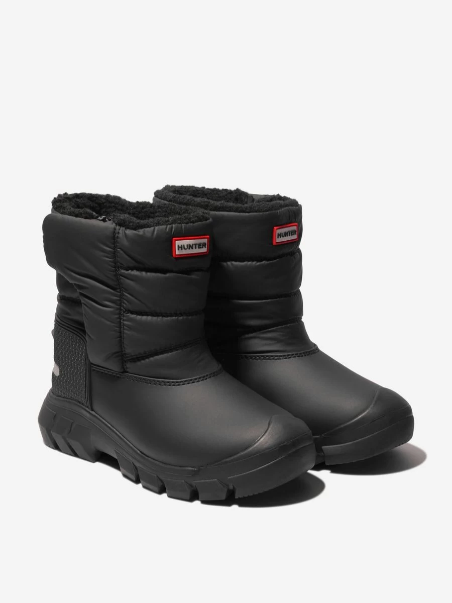 Hunter Girls' Intrepid Snow Boots - Waterproof Winter Boots for Kids
