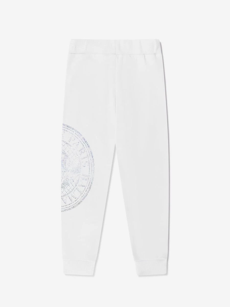 Balmain Boys Grey Logo Joggers - Premium Athletic Pants for Kids