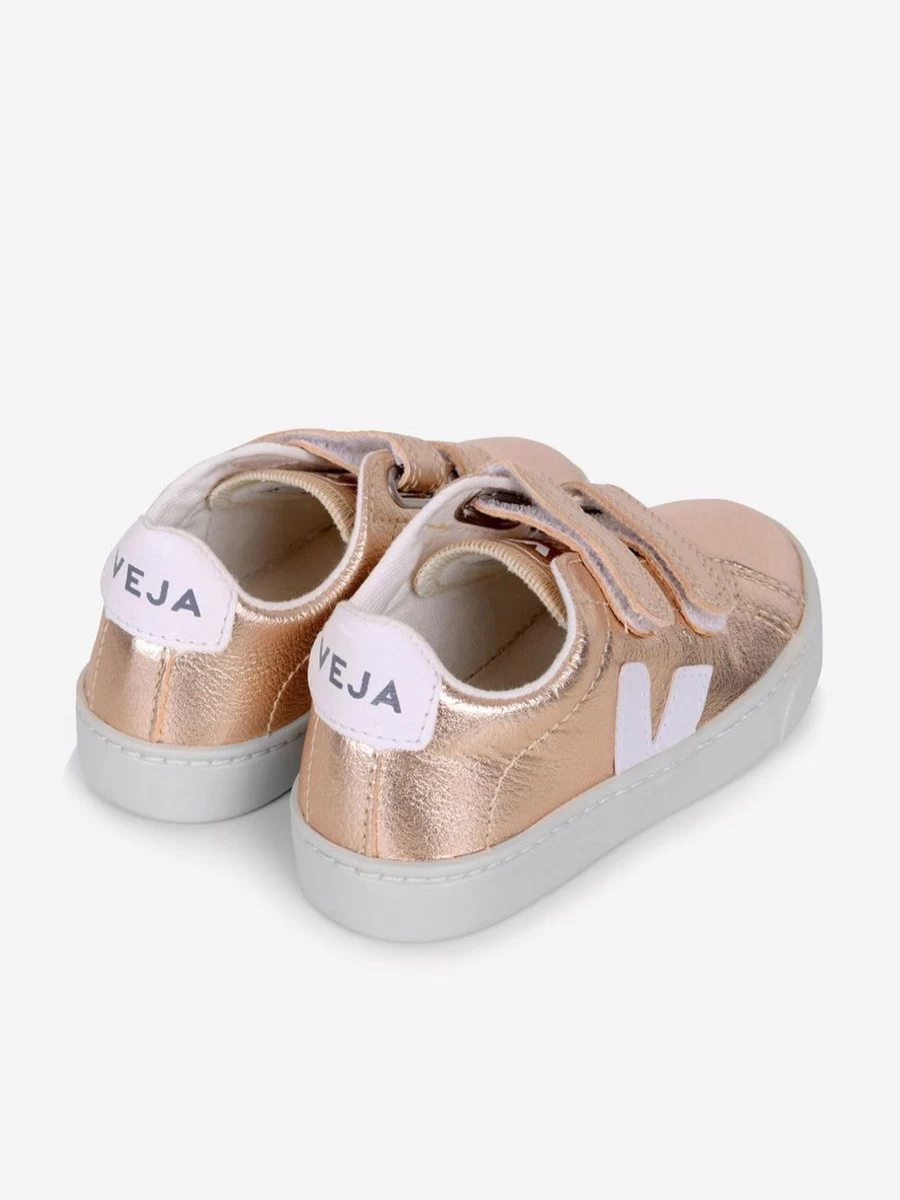 Veja Esplar Chromefree Leather Girls Trainers – Eco-Friendly Sneakers for Kids