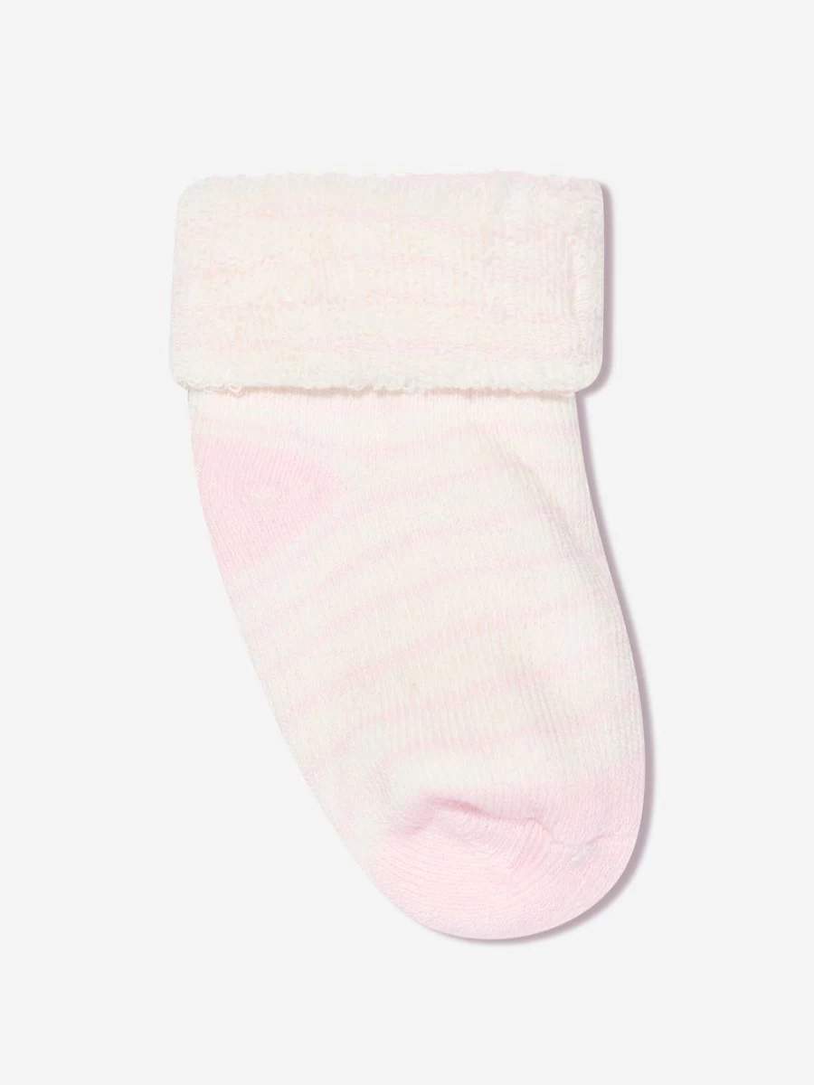 DKNY Baby Girls' Pink Socks Set - Soft & Comfortable Toddler Socks