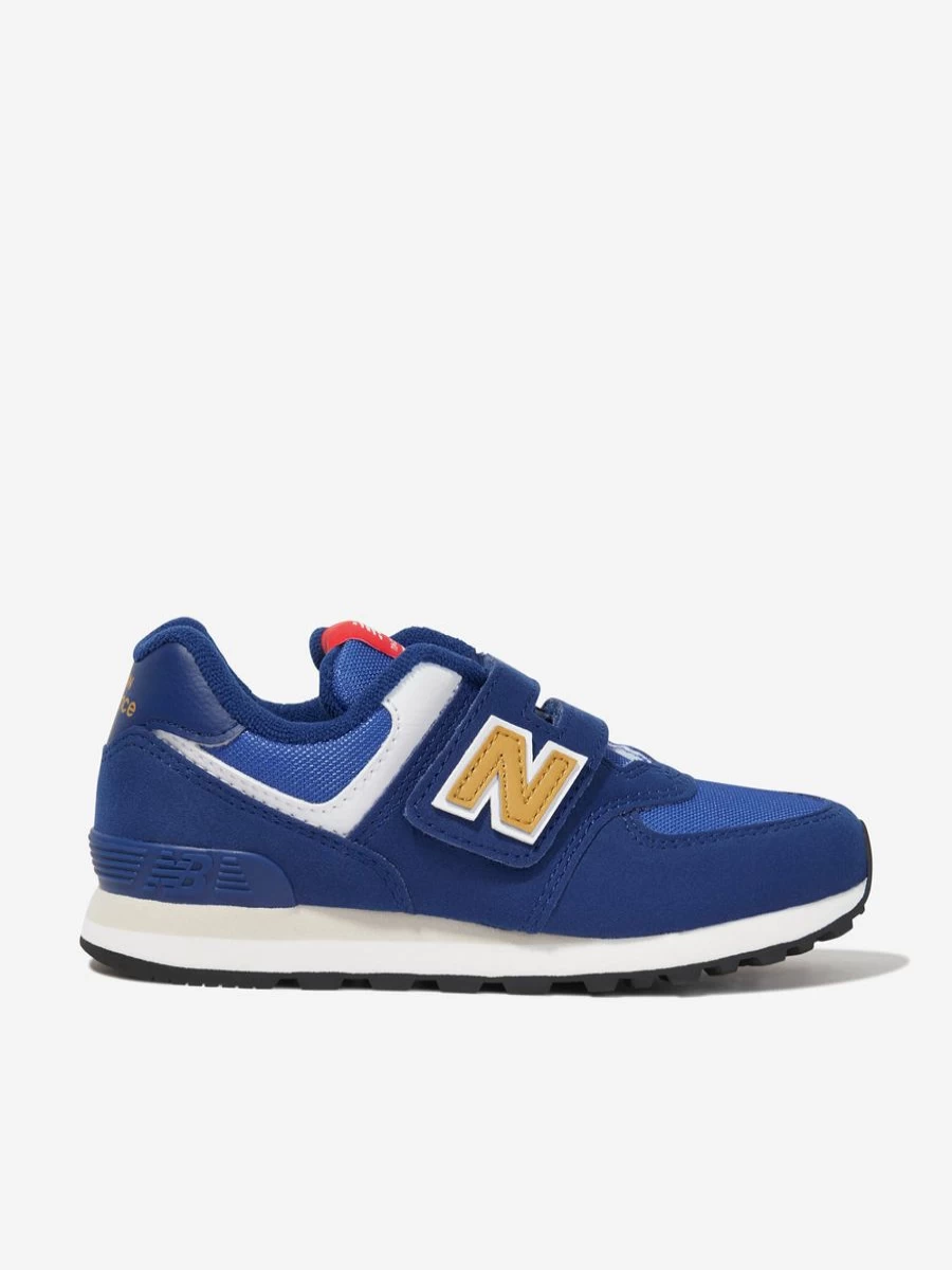 New Balance 574 Blue Kids' Sneakers for Boys - Lightweight Comfort Trainers