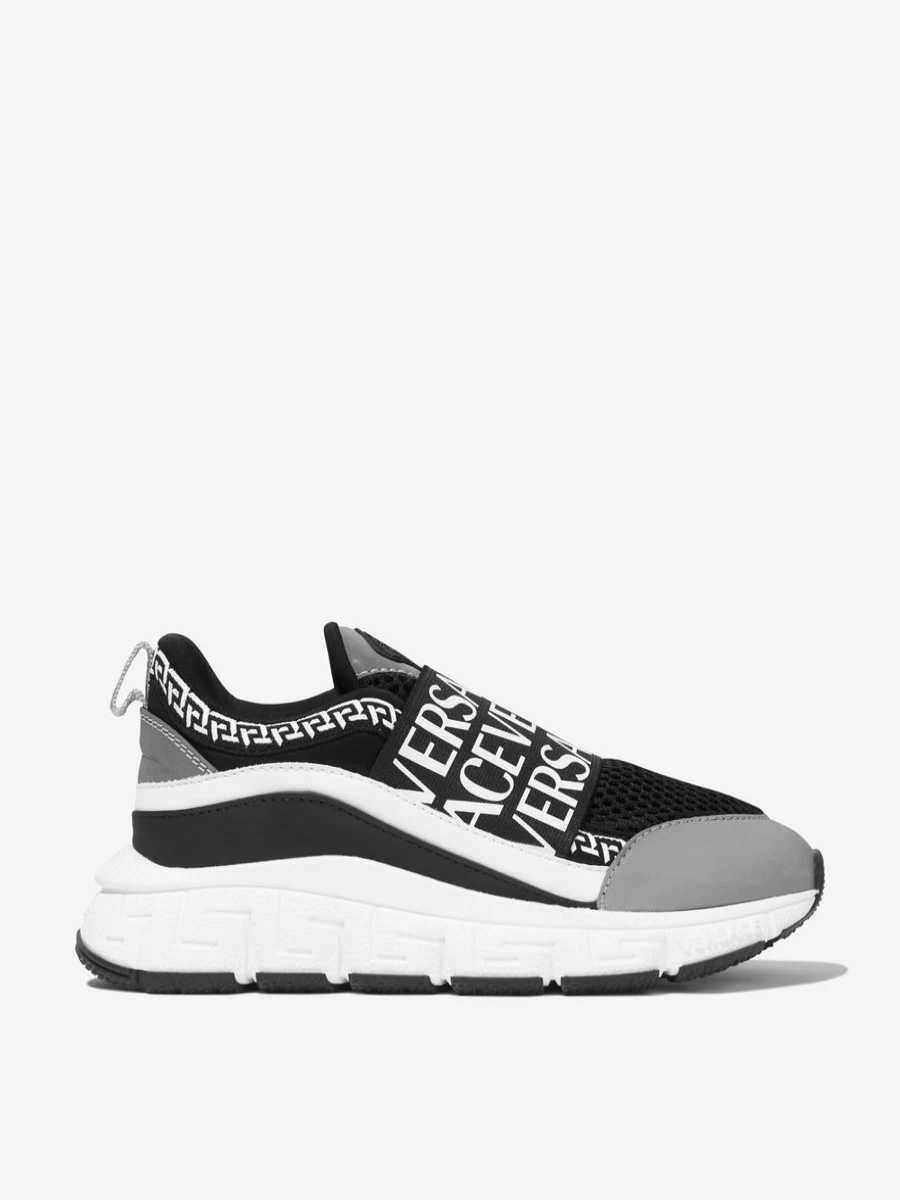 Versace Kids Logo Strap Trainers - Stylish Sneakers for Teens by Childsplay Clothing