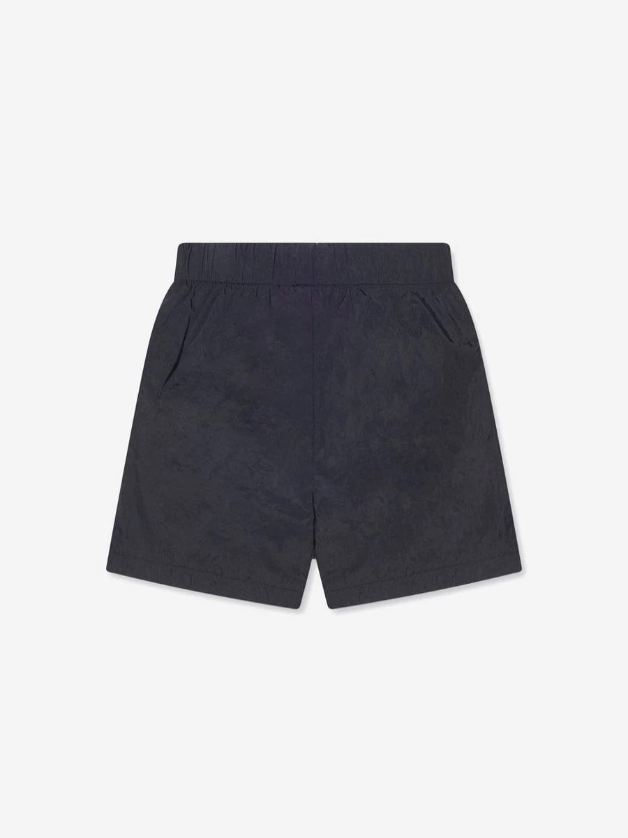 Balmain Boys' Black Logo Swim Shorts for Kids