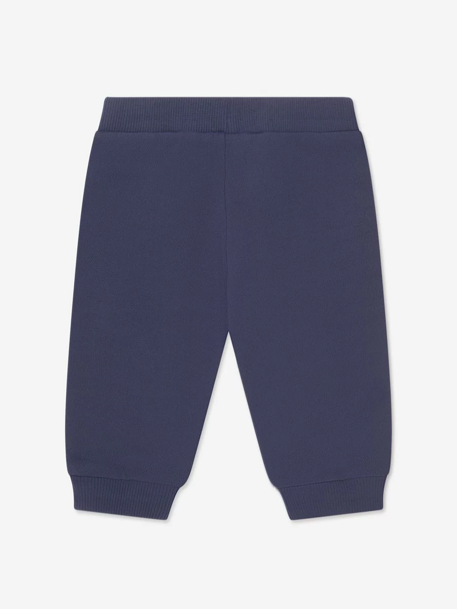 Balmain Boys Navy Logo Joggers for Baby - Stylish Comfort Pants