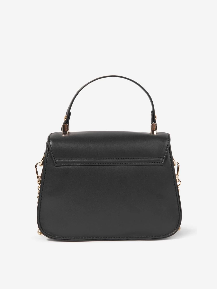 Monnalisa Girls Black Bow Handbag for Kids Stylish & Trendy
