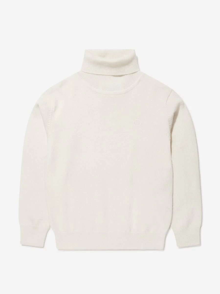 Trussardi Boys Ivory Kurah Sweater - Premium Knitwear for Kids