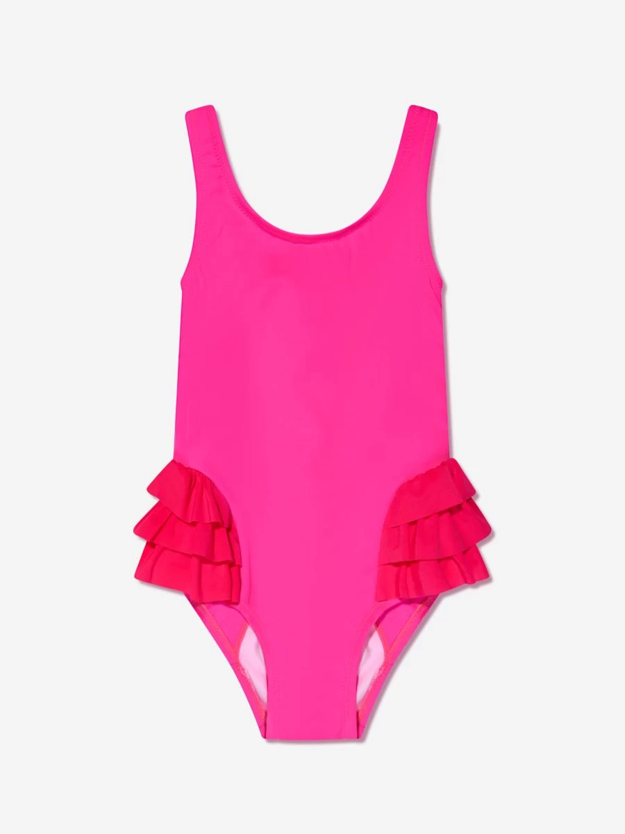 Nessi Byrd Baby Girls Kira Swimsuit - Pink Swimwear for Toddlers | Childsplay Clothing