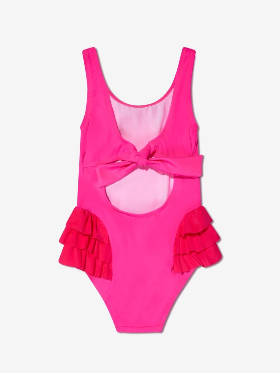 Nessi Byrd Baby Girls Kira Swimsuit - Pink Swimwear for Toddlers | Childsplay Clothing