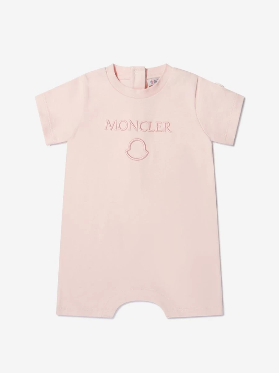 Moncler Enfant Baby Unisex Logo Romper - Stylish & Comfortable Bodysuit for Infants