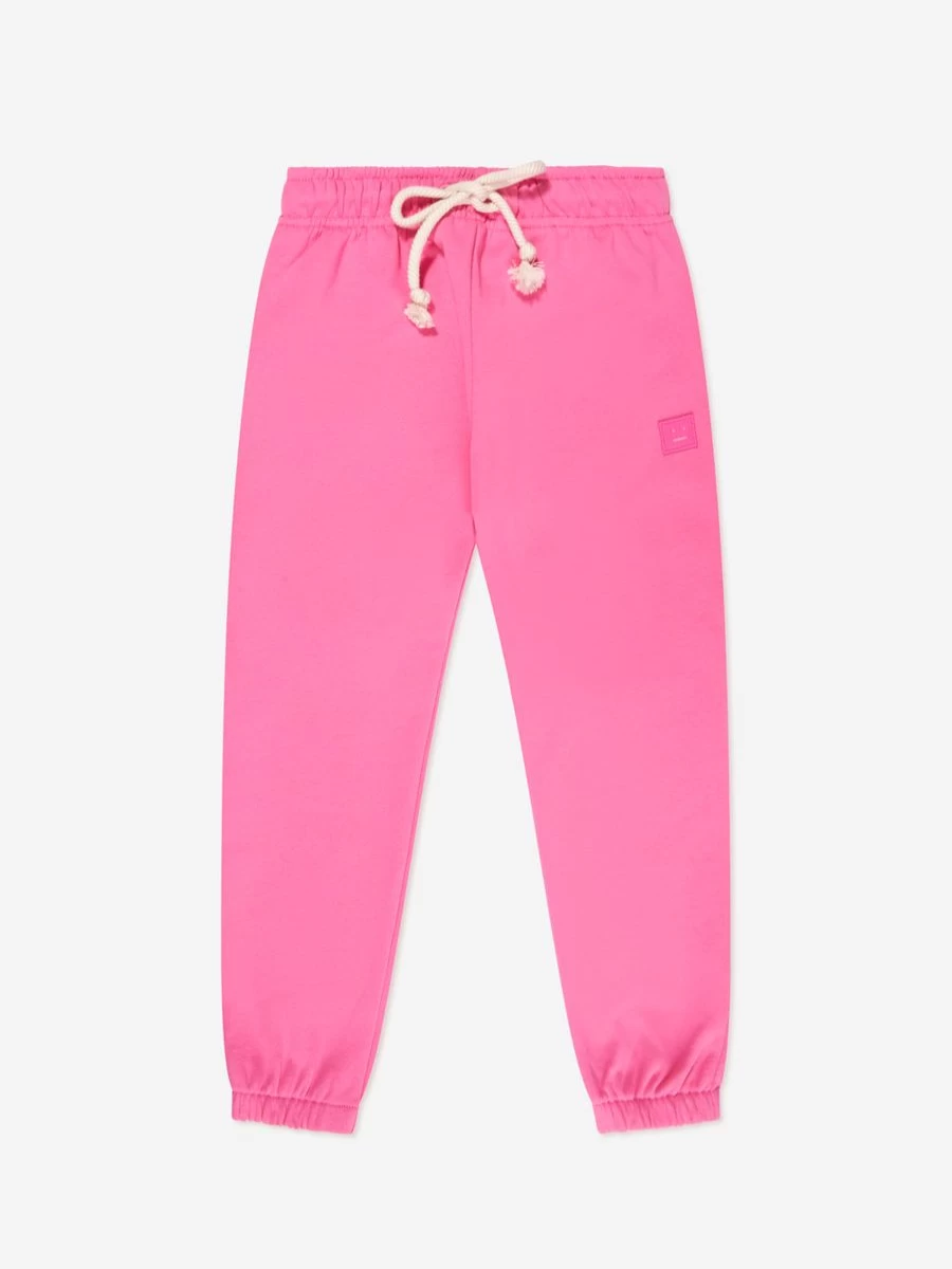 Acne Studios Boys Pink Mini Frack X Face Joggers for Kids
