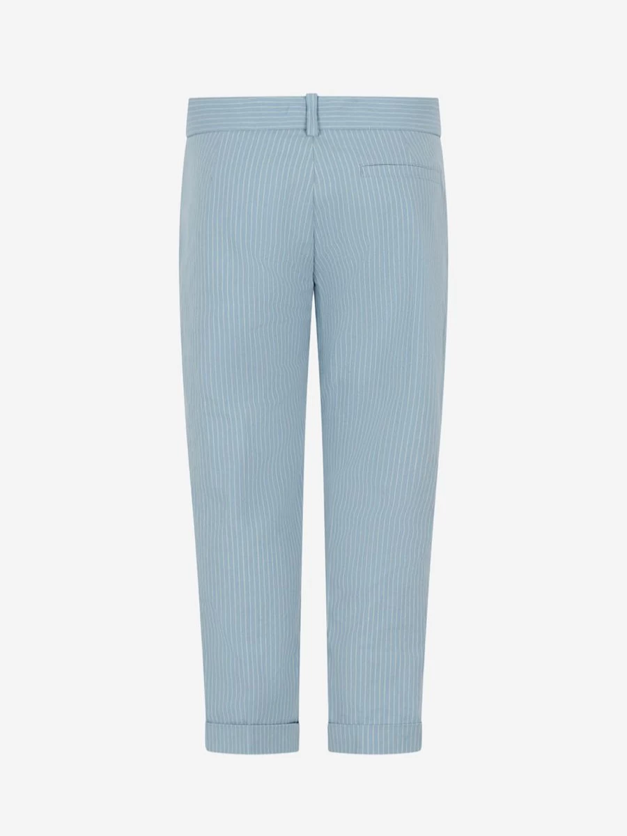 Gucci Kids Boys' Lightweight Striped Cotton Pants for Comfort and Style